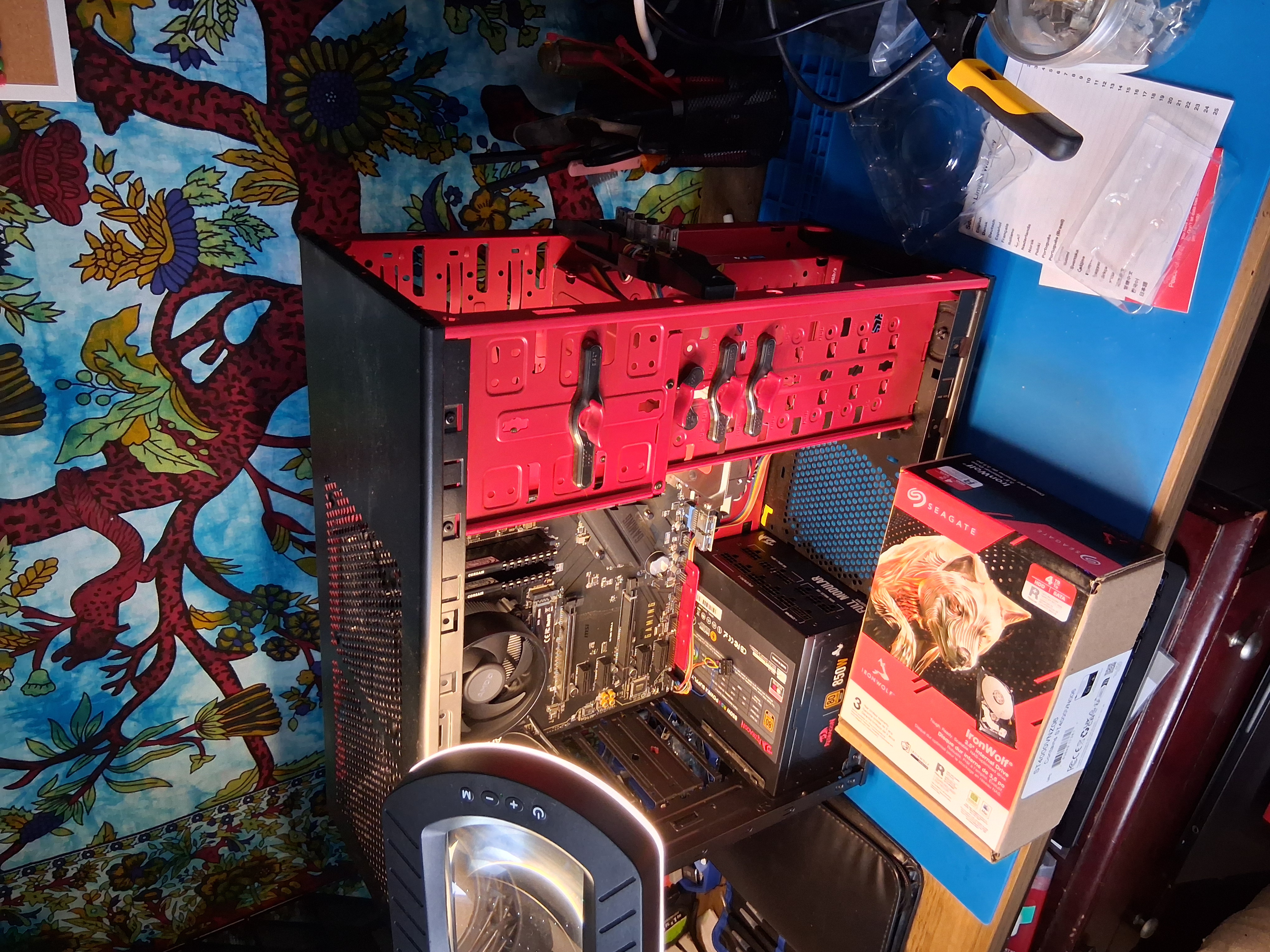 Red Case build progress 2