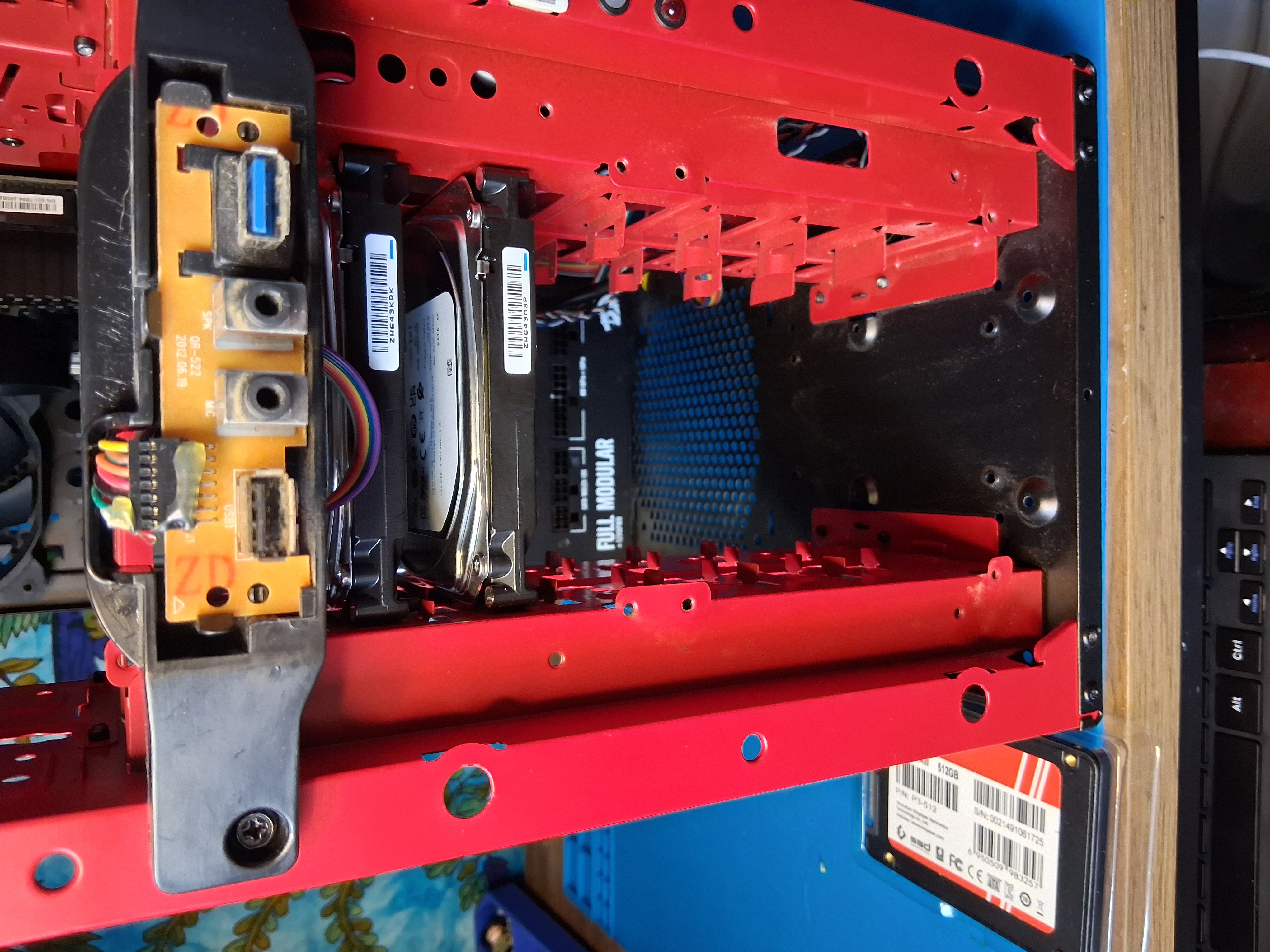 Red Case build progress 3