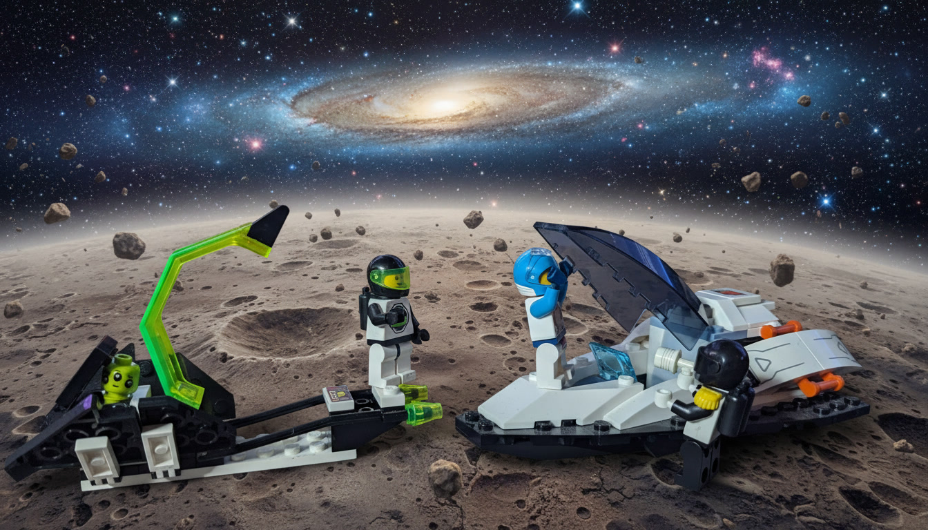 Sci-Fi LEGO Scene